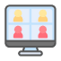 Virtual Meeting Setup with Investors